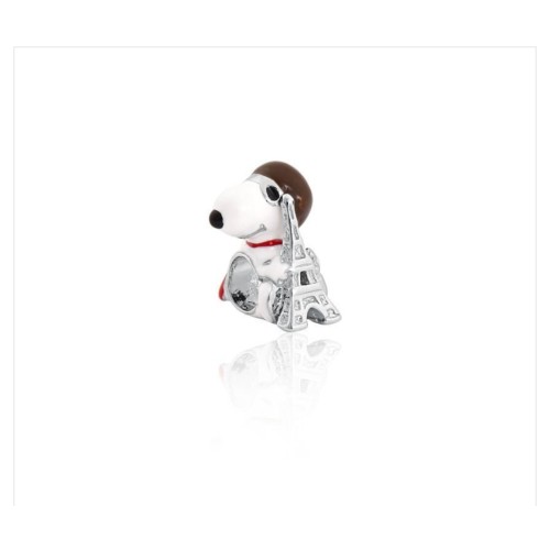 BE-308 Berloque Snoopy Aviador in love Paris 